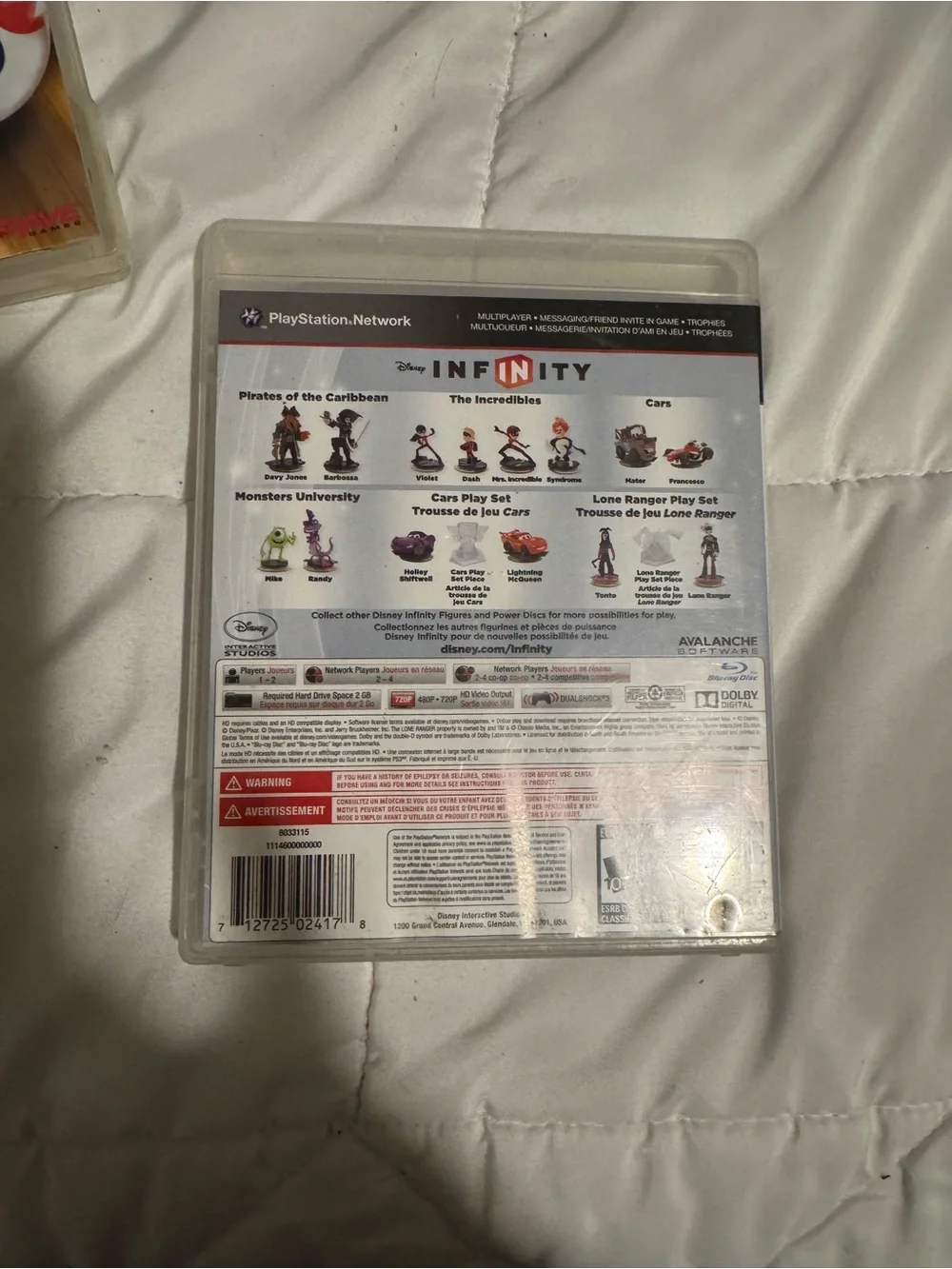 Sony Disney Infinity PS3 Game
